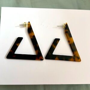 J Crew Tortoise Shell Earrings